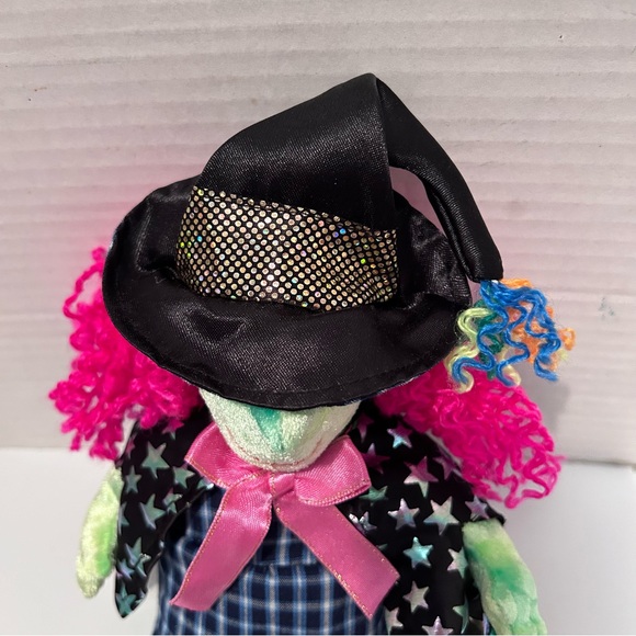 Vintage 2001 TY Beanie Baby 'Scary' Witch 8” sitting height - Picture 8 of 10